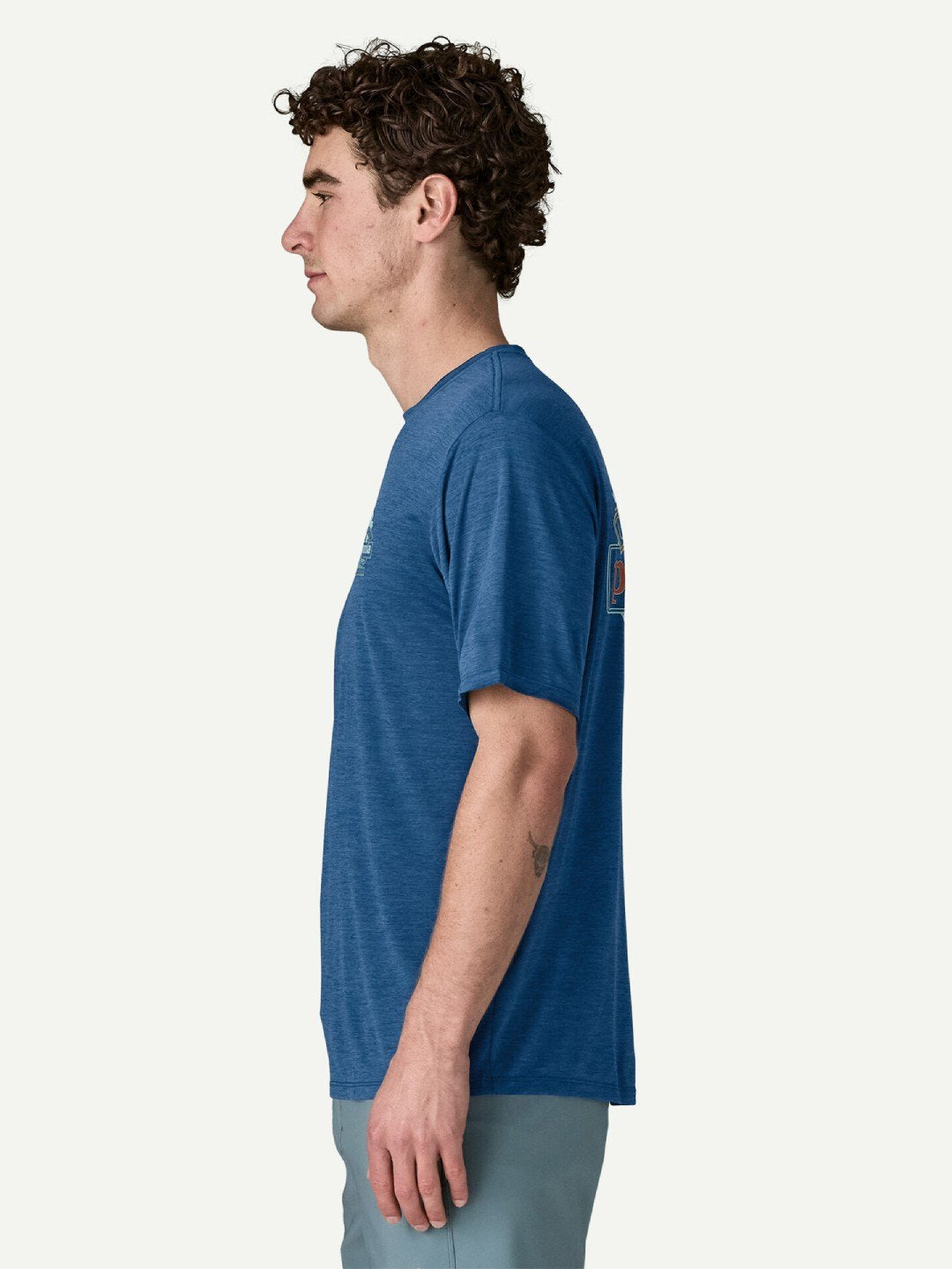 Cap Cool Daily Shirt - Great Waves #CMBX [45456]｜patagonia