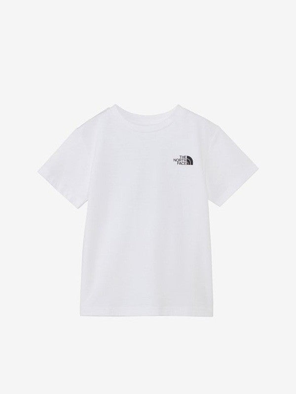 Kid's S/S BACK SQU T #W [NTJ32333]｜THE NORTH FACE【Outlet_40】