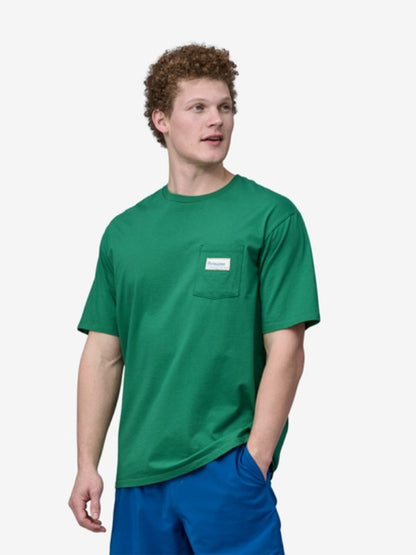 Men's Water People Organic Pocket T-Shirt #WPGN [37734]｜patagonia