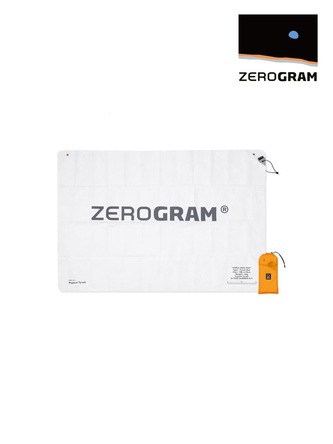 Tybek UL Mat M #WHITE [ZU2MTX2601]｜ZEROGRAM