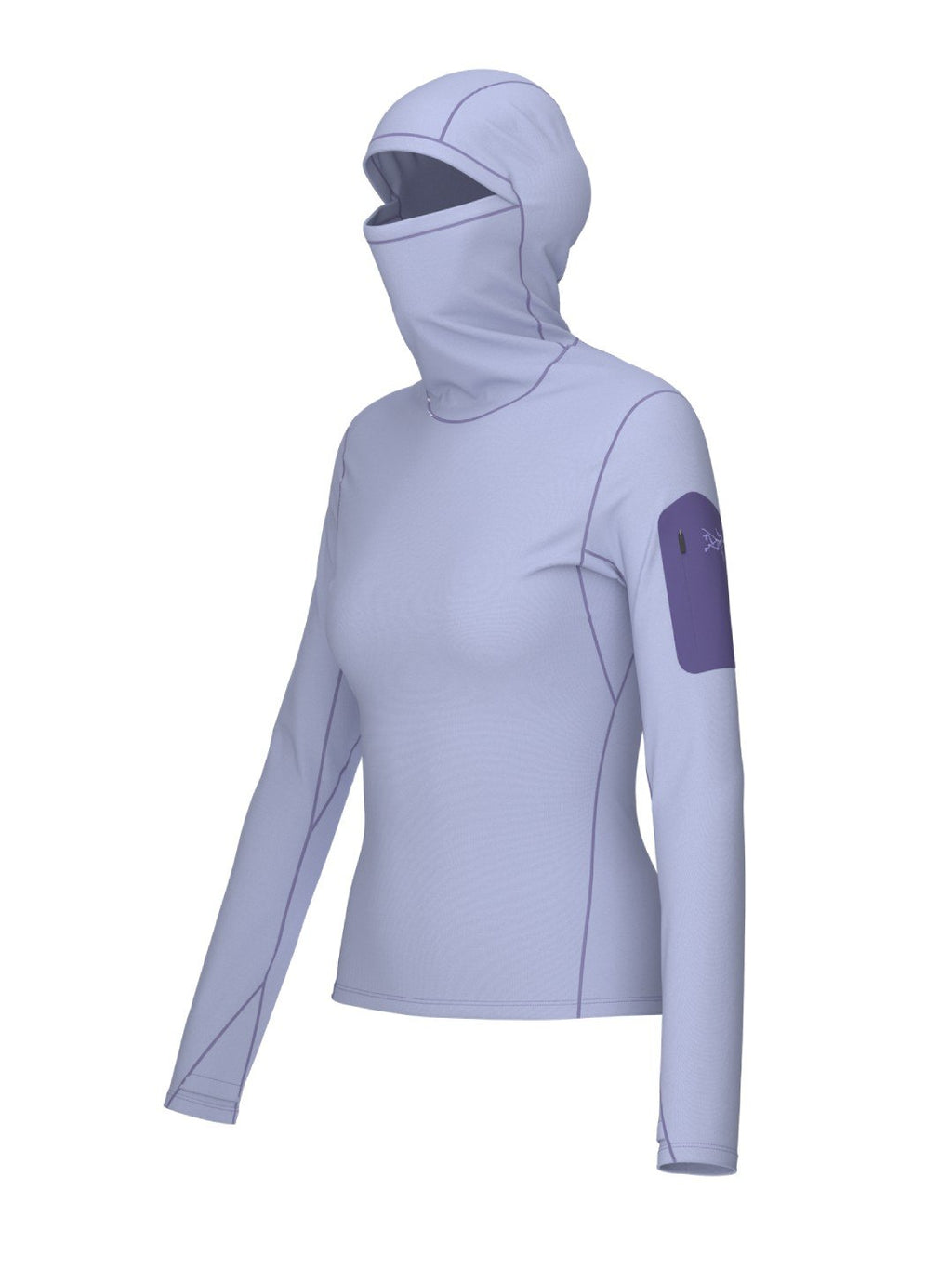 【Women】Women's Rho Hoody W #Kasumi / Blurple [X00001075402]｜ARC'TERYX