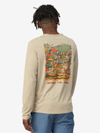 Men's L/S Cap Cool Daily Graphic Shirt - Lands #CTPX [45160]｜patagonia