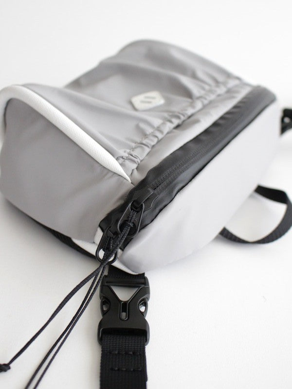 Beans sac #Light gray / White [layer]｜holo