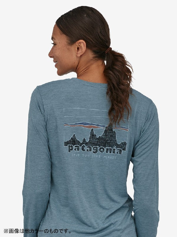 Women's L/S Cap Cool Daily Graphic Shirt #SKTX [45205]｜patagonia