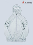 13D Packable Hoody #Ice Gray｜HERENESS