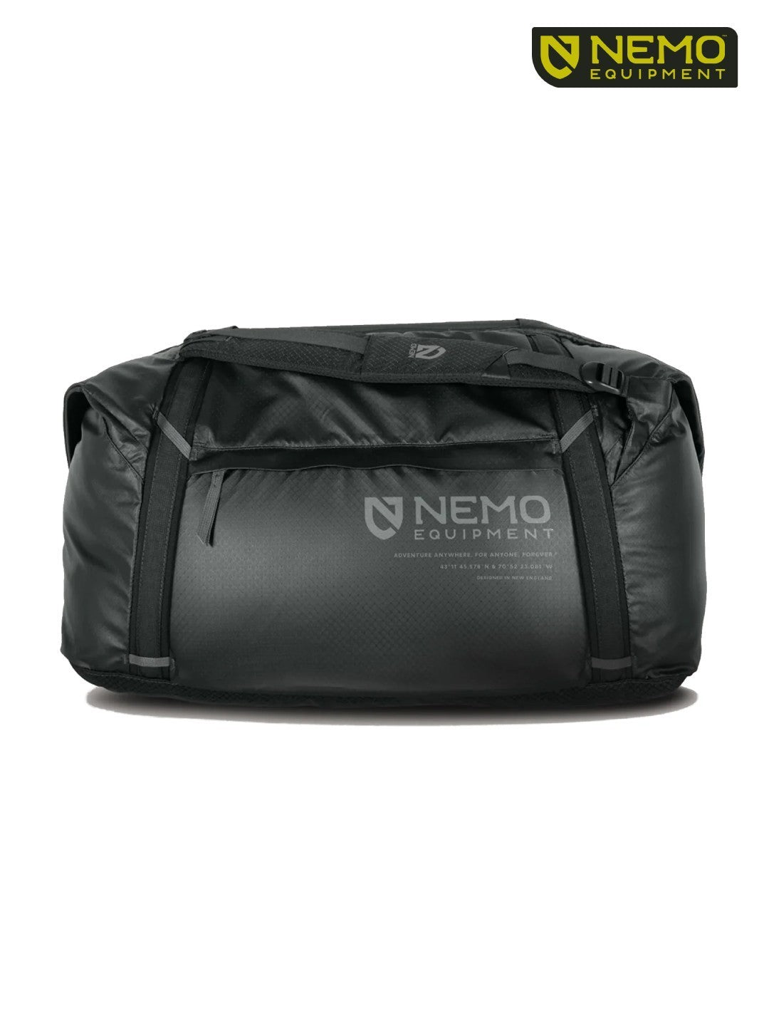 Double Haul Convertible Duffel 70L #Goodnight Black｜NEMO