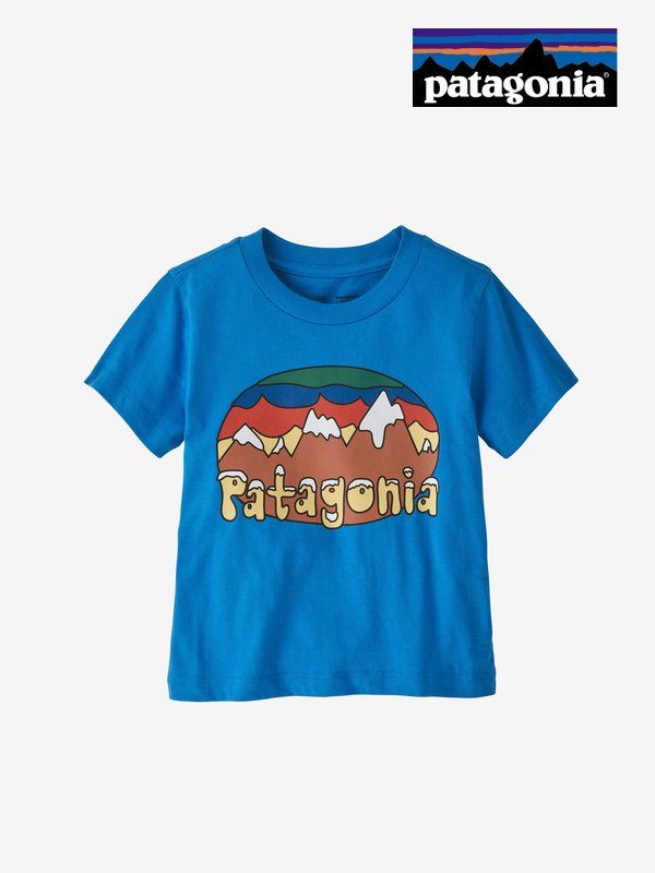 Baby Fitz Roy Flurries T-Shirt #VSLB [60382]｜patagonia【Outlet_40】