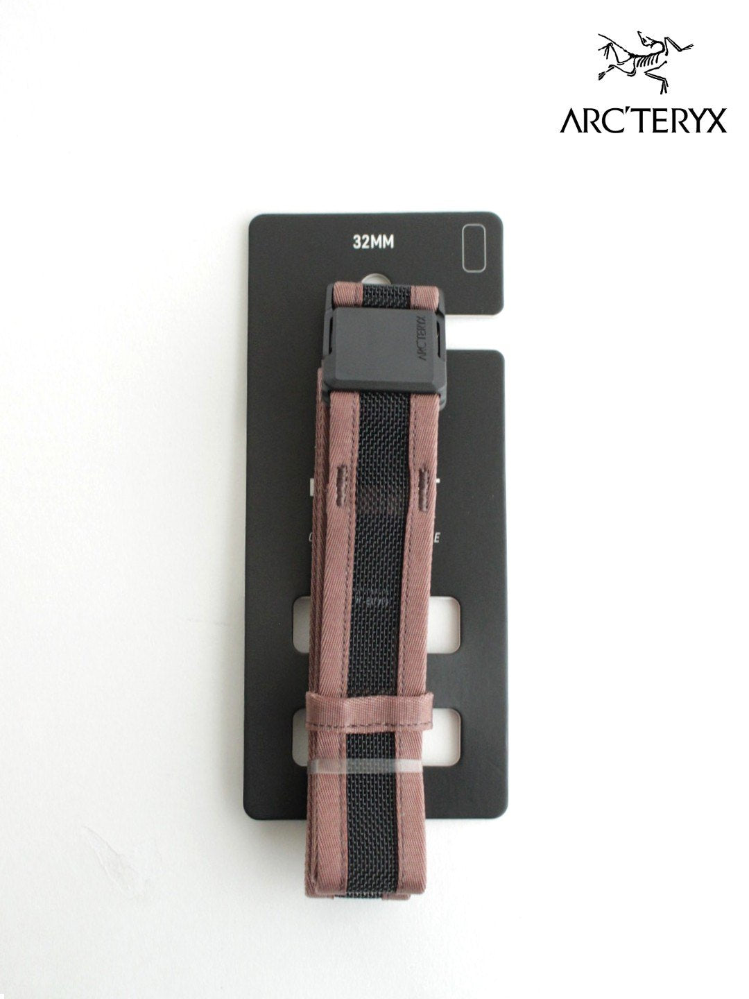 Heliad Belt 32mm #Black/Velvet Sand [30454] [L08674200]｜ARC'TERYX