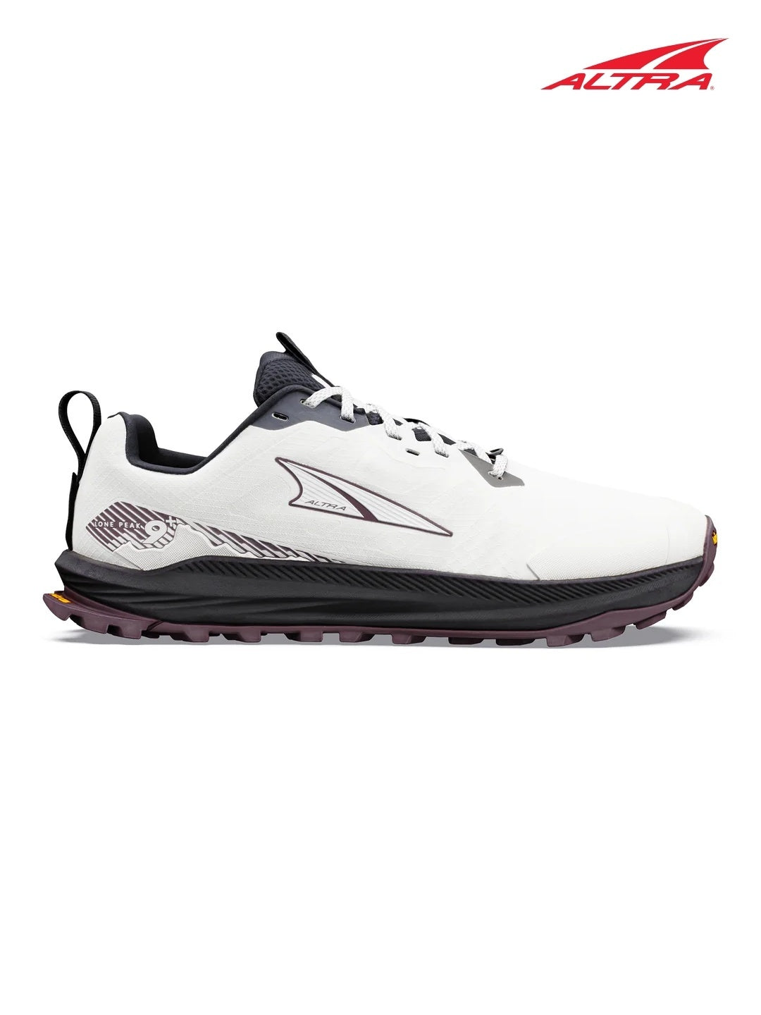 【Men】LONE PEAK 9+ M #VAPOROUS GREY/BERRY [AL0A85RG]｜ALTRA