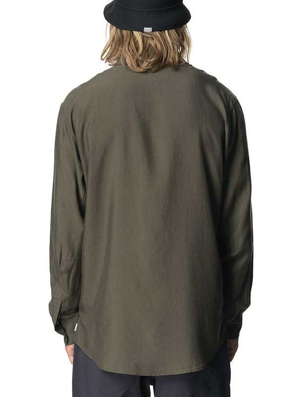 Men's Tree Longsleeve Shirt #Dawn Green [860008]｜HOUDINI