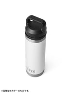 18 oz WATER BOTTLE WITH CHUG CAP #BLACK [21071504040]｜YETI