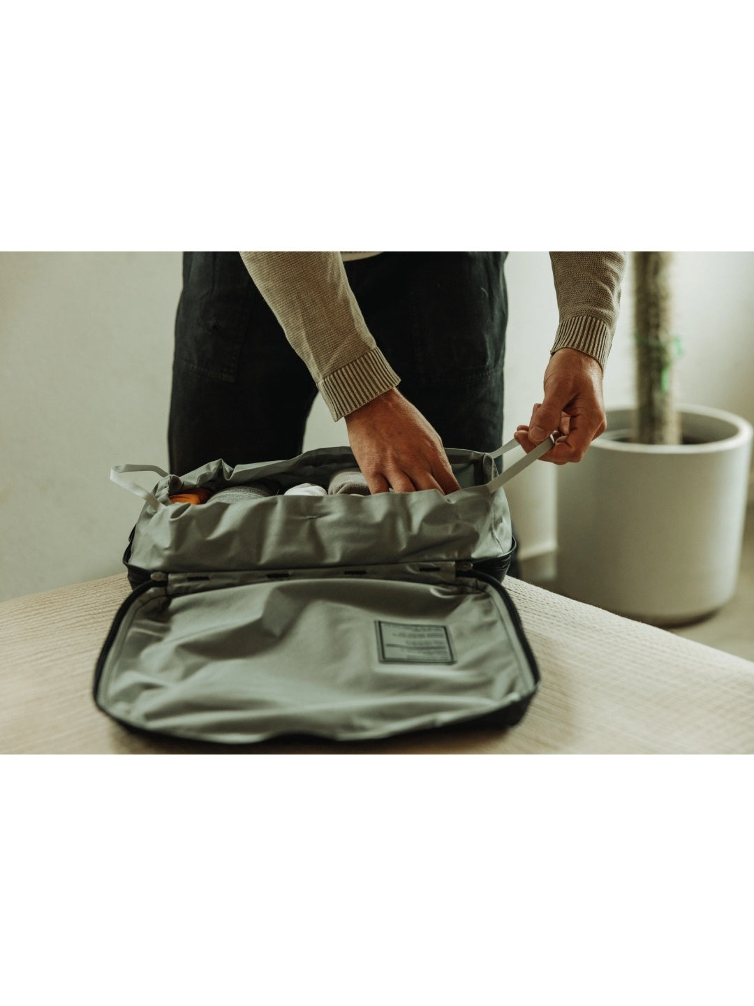 TRANSIT PACKING CUBE 10L #Black [TPC10]｜EVERGOODS