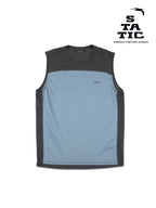 Chord Wool Sleeveless #Steel Blue [105201]｜STATIC