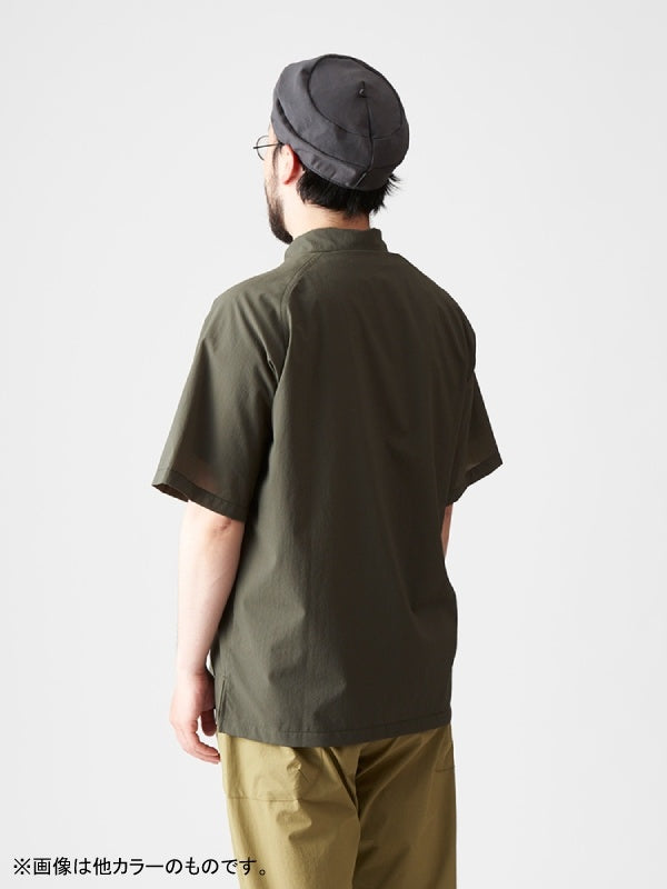 軽くて涼しい半袖シャツ #シラアイ [21102]｜AXESQUIN – moderate