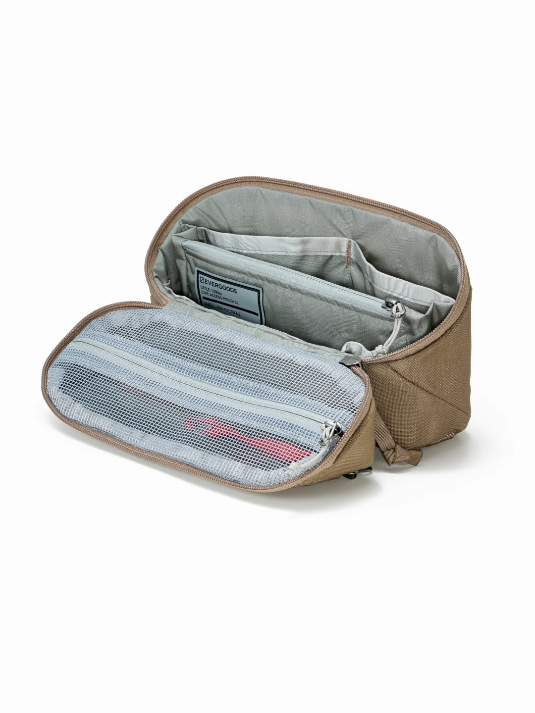 CIVIC ACCESS POUCH 2L #Fossil Brown [CAP2]｜EVERGOODS