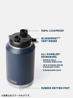 Rambler One Gallon Jug 2.0 #CAPE TAUPE [21071508874]｜YETI