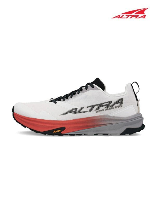 MONT BLANC SPEED M #WHITE/CORAL [AL0A85RZ1611M080]｜ALTRA
