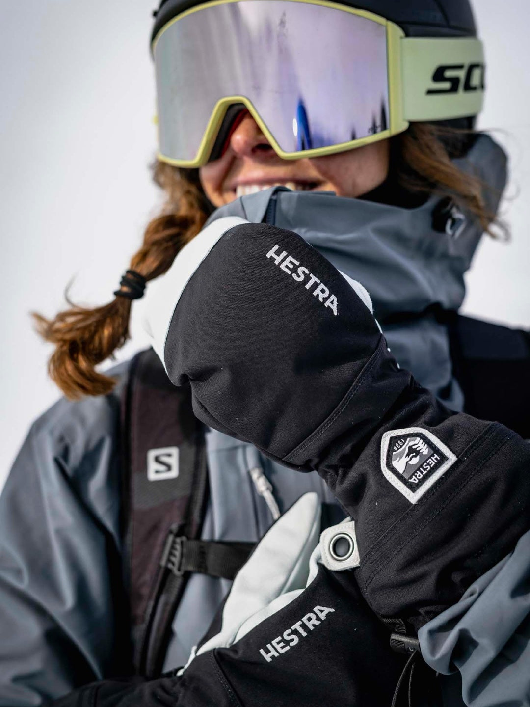 Heli Ski Mitt #Black [30571]｜HESTRA