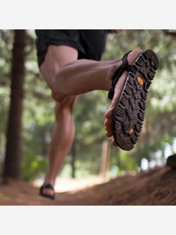 Retro Oso Flaco (unisex) #Black｜LUNA SANDALS