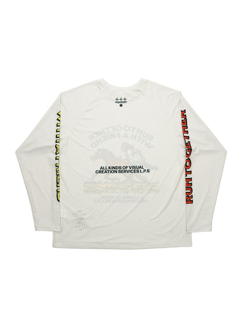 LPS FRIEND Active Long Sleeve #OFF WHITE [13687666647]｜LPS