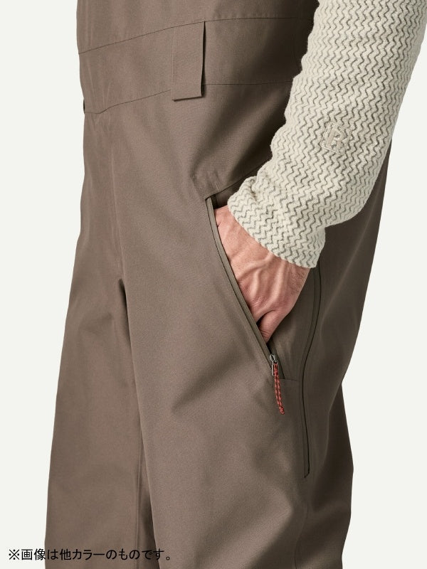 Men's Powder Town Bibs - Reg #BLK [30706]｜patagonia