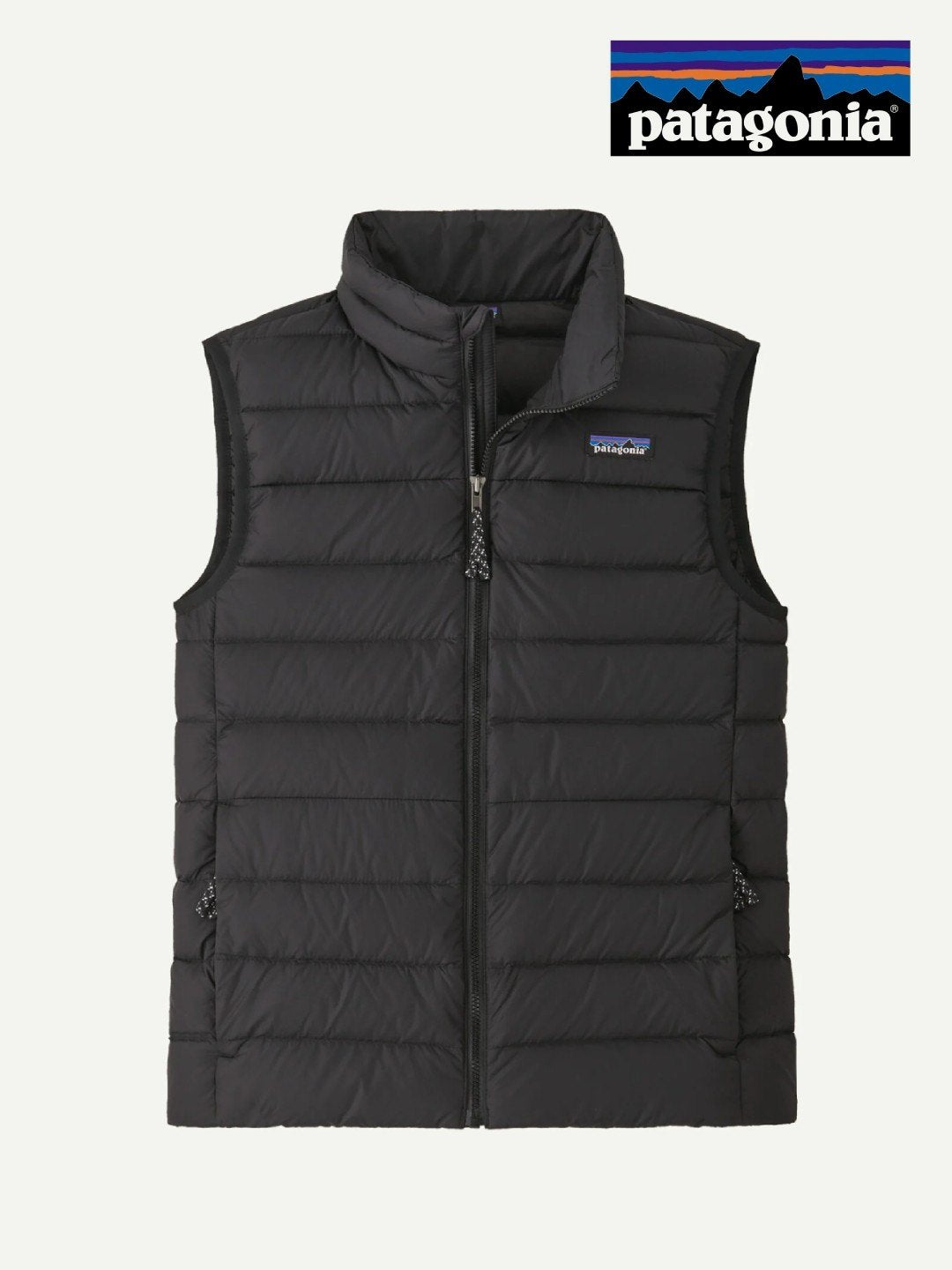 Kid's Down Sweater Vest #BLK [68630]｜patagonia