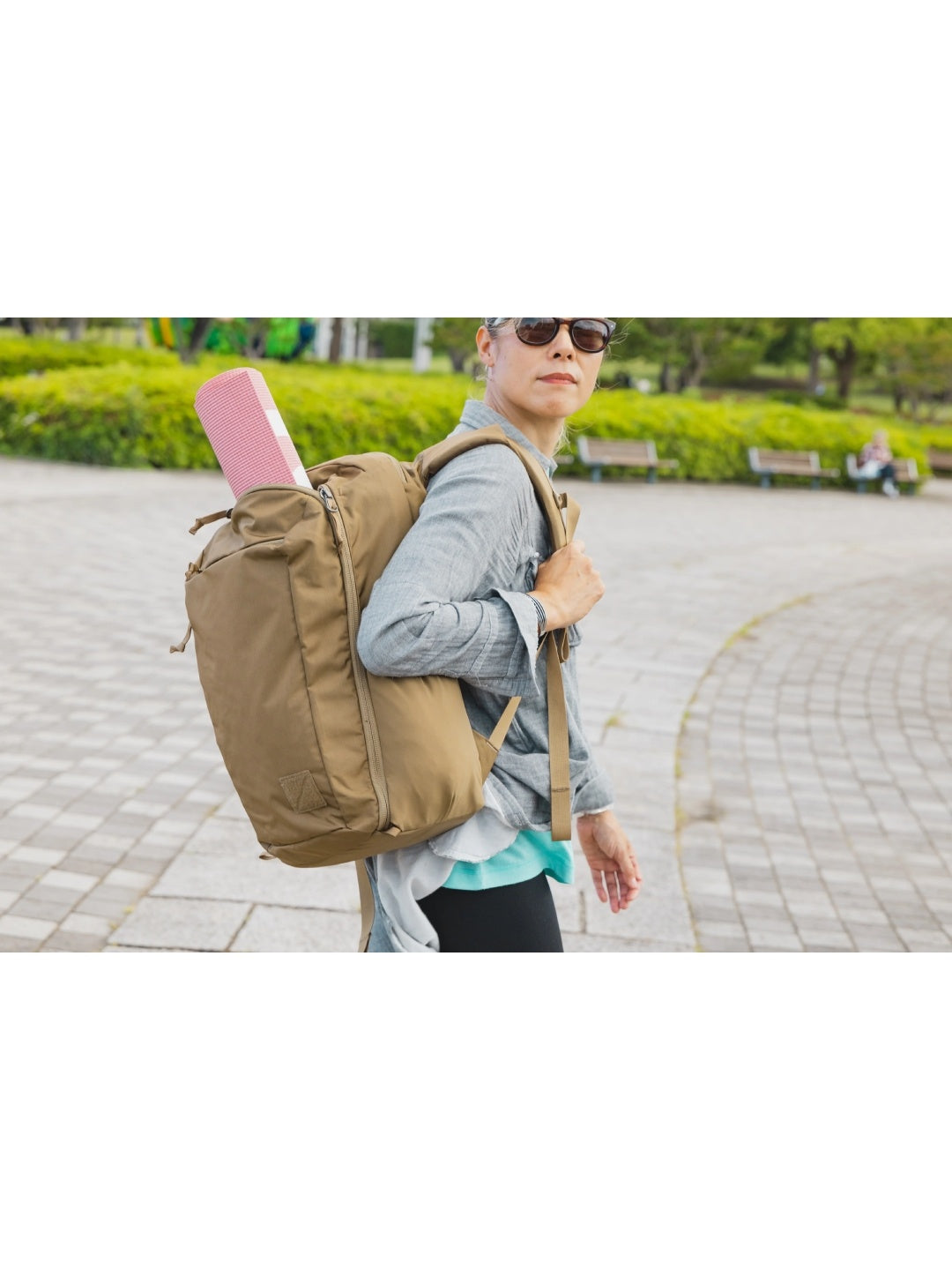 CIVIC TRAVEL BAG 26L #Coyote Brown [CTB26]｜EVERGOODS – moderate