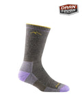 女士健行靴襪，中等厚度緩衝款，#灰褐色 [19441907003003] | DARN TOUGH