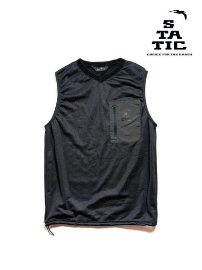 Adrift Vest #Black [24501]｜STATIC