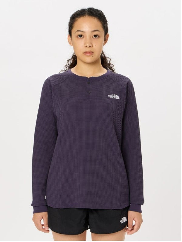 Women's Free Run Waffle Crew #EP [NTW62394]｜THE NORTH FACE