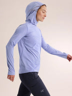 Women's Taema Hoody #Moonstone Heather [X00000729505]｜ARC'TERYX