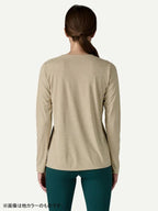 Woman's L/S Cap Cool Daily Graphic Shirt #FFCX [45205]｜patagonia