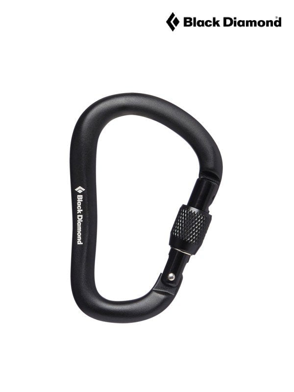 ロックロック スクリューゲート #ブラック [BD10535]｜Black Diamond