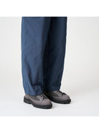 ヴィンテージナイロンのカーブパンツ #アオニビ [022040]｜AXESQUIN