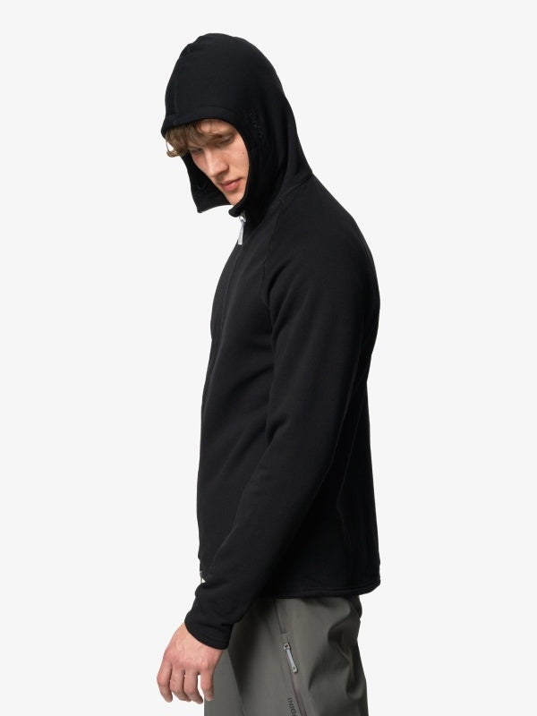 Men's Power Up Houdi #True Black [830019]｜HOUDINI