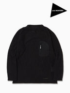 【Women】air fleece pullover #Black [6244021]｜and wander