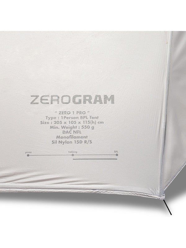 ZERO1 Pro #Stone Gray｜ZEROGRAM