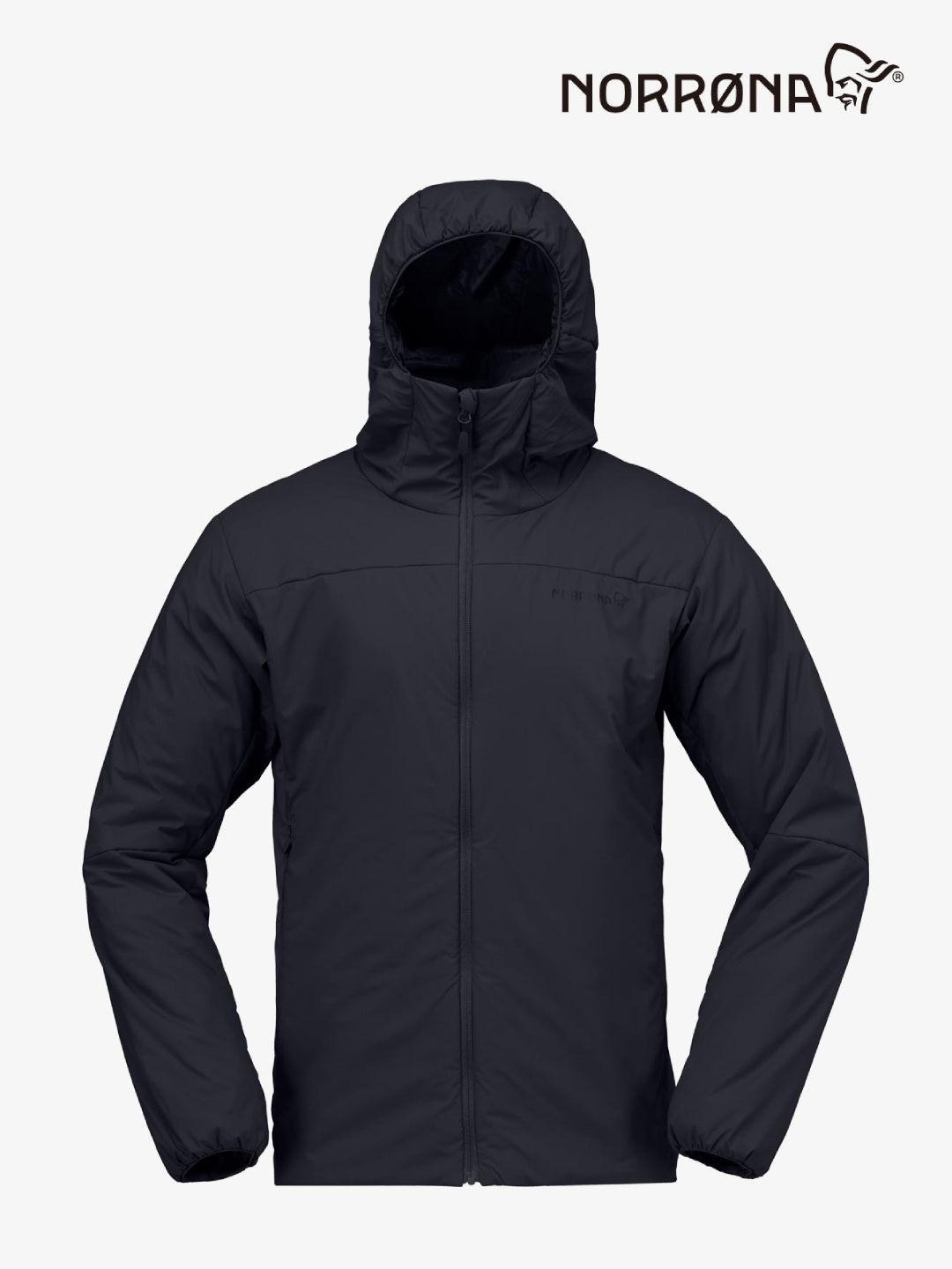 【Men】femund thermo60 Zip Hood #Caviar Black [2660-25]｜Norrona