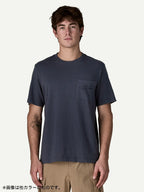 MW '95 Oval Logo Pocket Tee #BLK [37880]｜patagonia