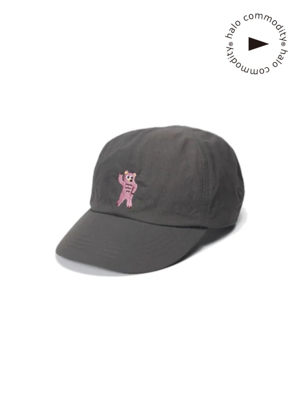 Mush Bear Cap #C.Grey [h263-200]｜halo commodity