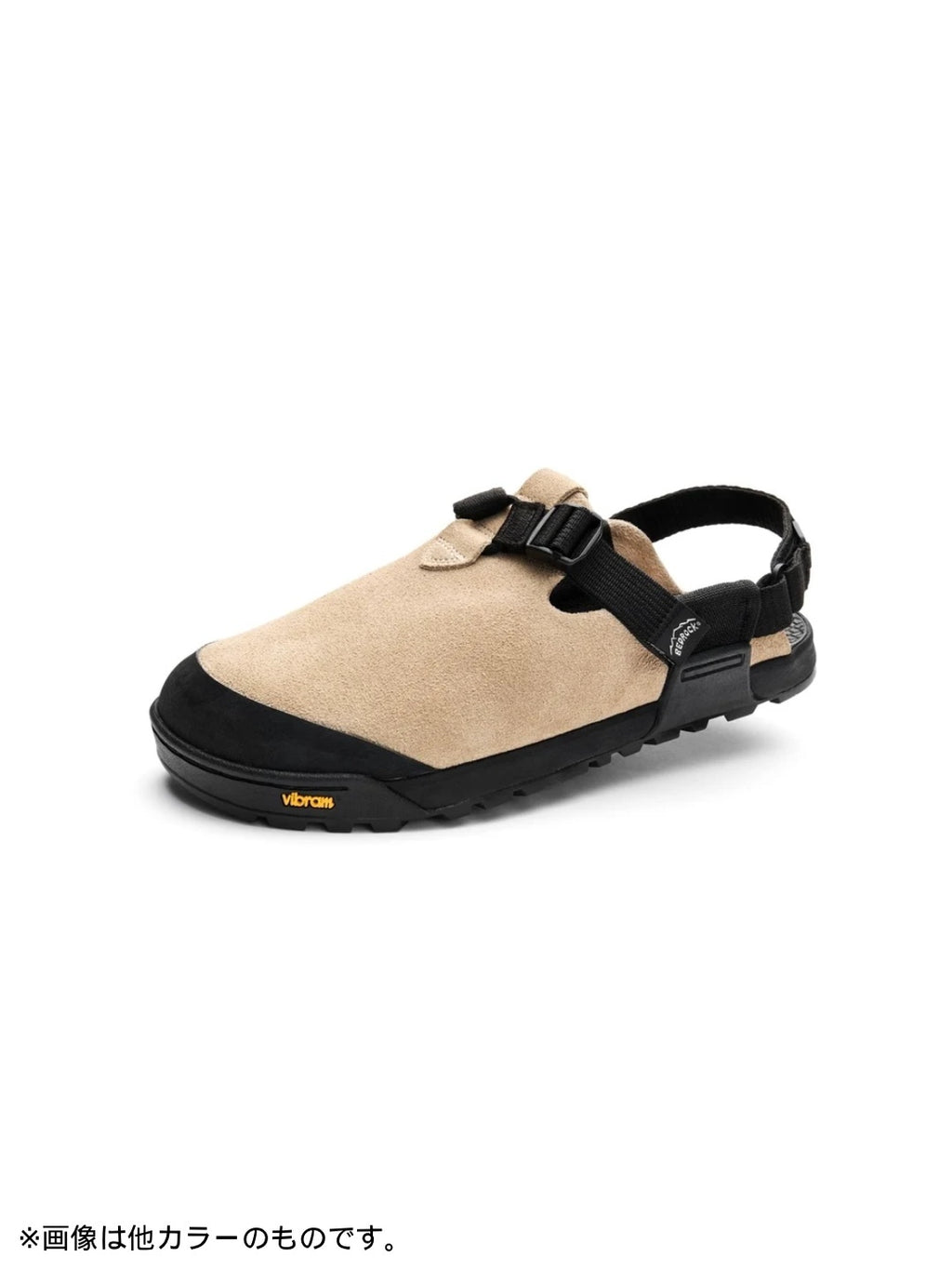 Mountain Clog Suede Leather #Deep Plum Upper / Deep Plum Webbing [MC-DPS-0506]｜BEDROCK SANDALS