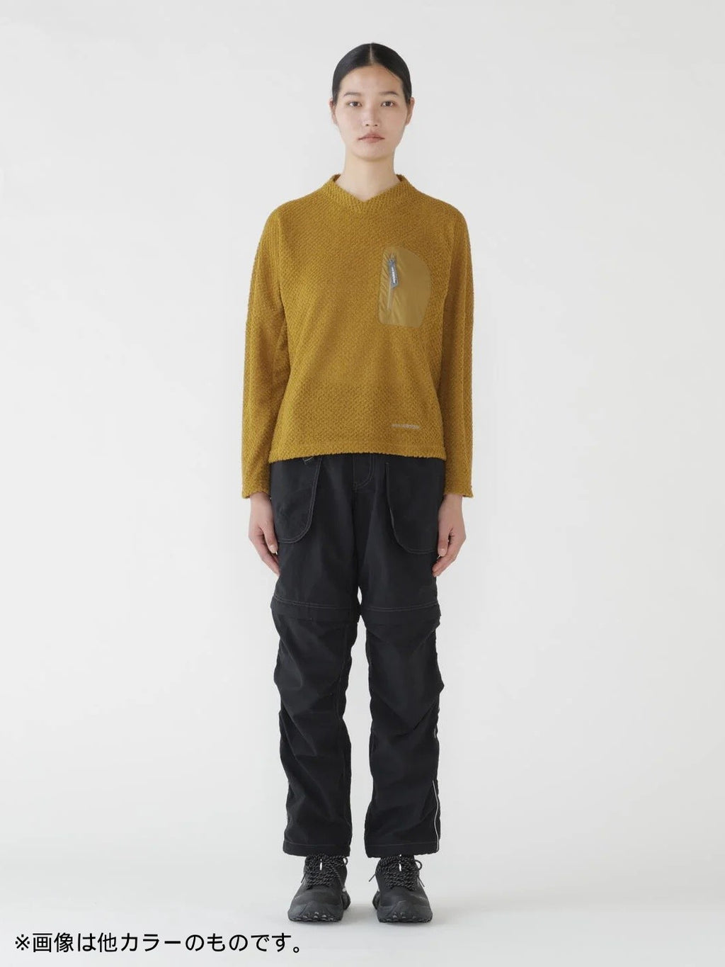 【Women】air fleece pullover #l.khaki [6244021]｜and wander