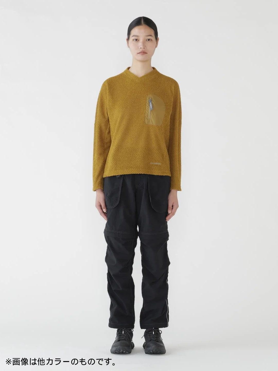 【Women】air fleece pullover #l.khaki [6244021]｜and wander