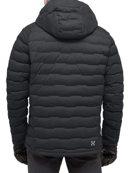 Spitz Down Hood Men #True Black [607459]｜HAGLOFS