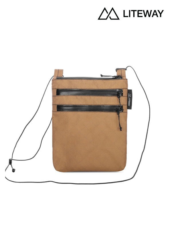 TRAVEL WALLET #Coyote [travel epx coy]｜LITEWAY