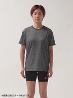 Dry Wool T-shirt 2 #Ink Black [hu-10014]｜HERENESS
