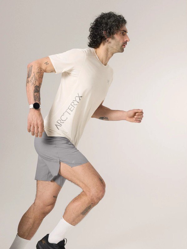 Norvan Downword Logo SS M #Arctic Silk [X00000773504]｜ARC'TERYX