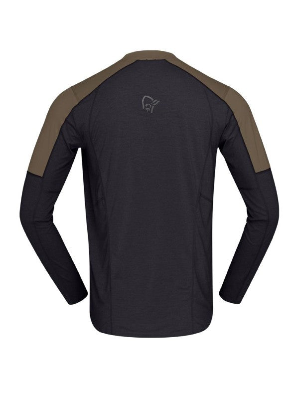 senja equaliser lightweight Long sleeve (M) #Olive Night [5820-23]｜Norrona