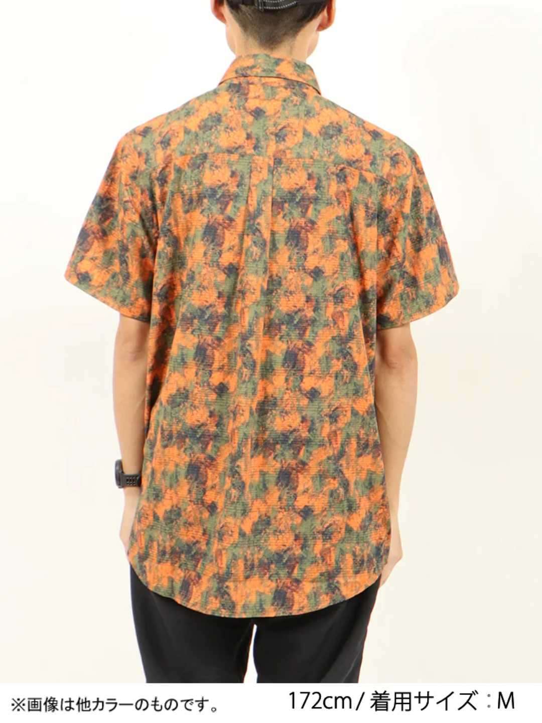 TRIPLE CROWN ZIP DOWN SHORT SLEEVE #ABSTRACT BLACK TOPO [TC’BD-USS]｜Jolly Gear
