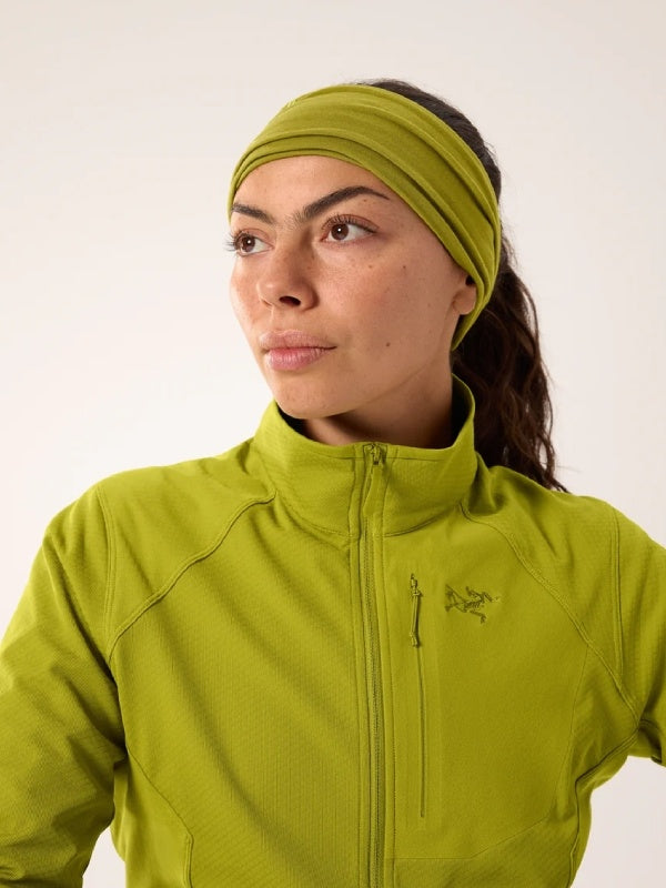 Satoro Merino Headband #Olive Moss / Euphoria [X00000949106]｜ARC'TERYX